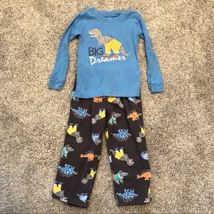 Carters Two Piece Dinosaur Pajama Set
